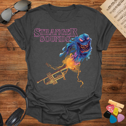 Stranger Sounds Trumpet T-Shirt