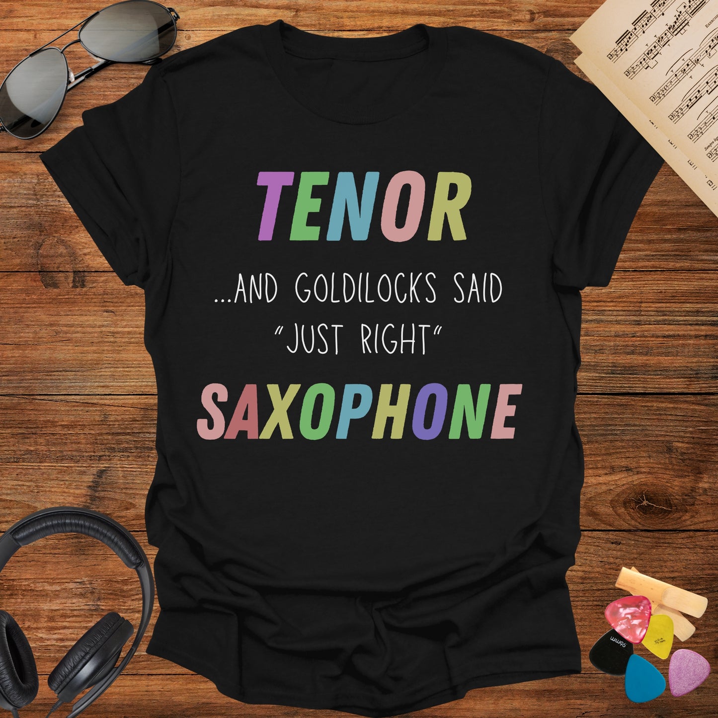 Sassy Tenor Saxophone T-Shirt