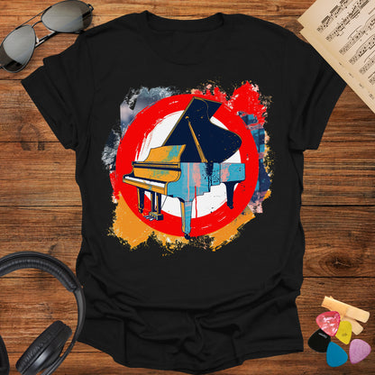 Abstract Piano T-shirt Musician Gift