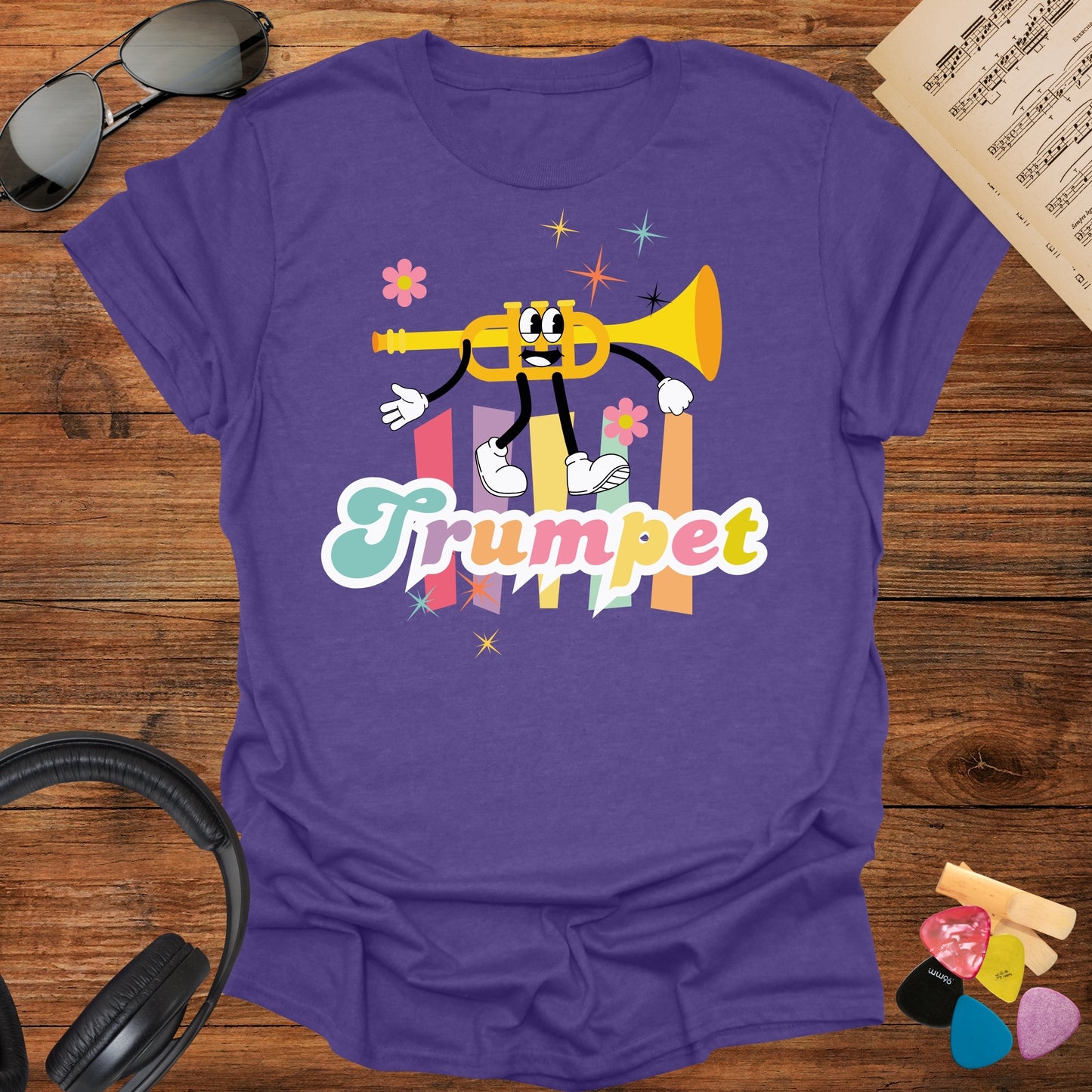 Funny Retro Trumpet