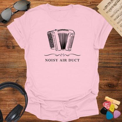 Noisy Air Duct Accordion T-Shirt
