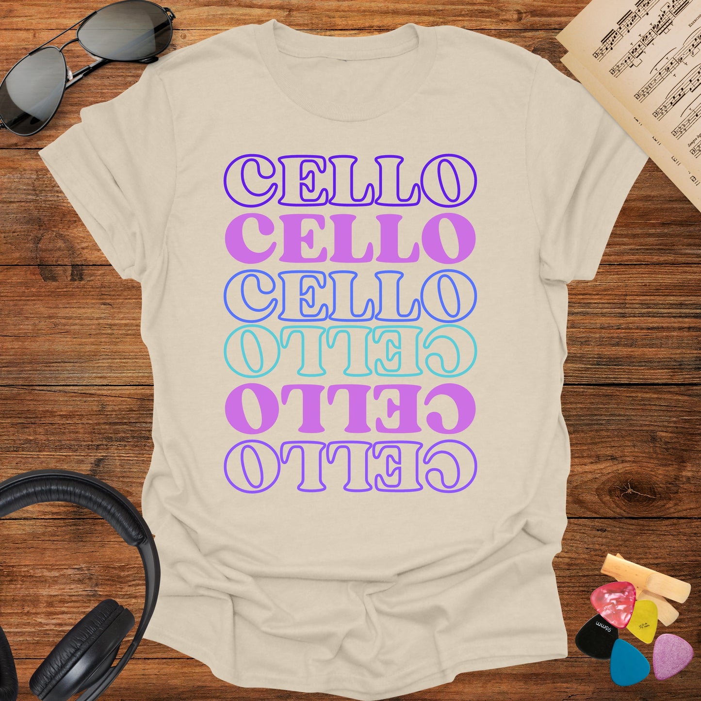 Cello Cello Cello Orchestra Musician T-shirt