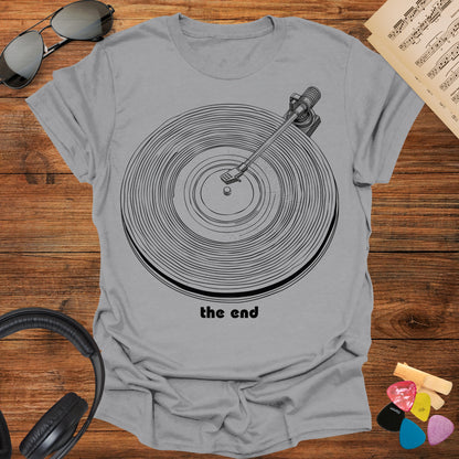 The End Vinyl Record T-Shirt