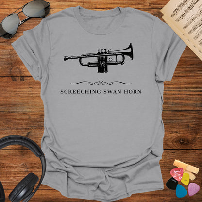 Screeching Swan Horn Trumpet T-Shirt