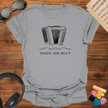 Noisy Air Duct Accordion T-Shirt