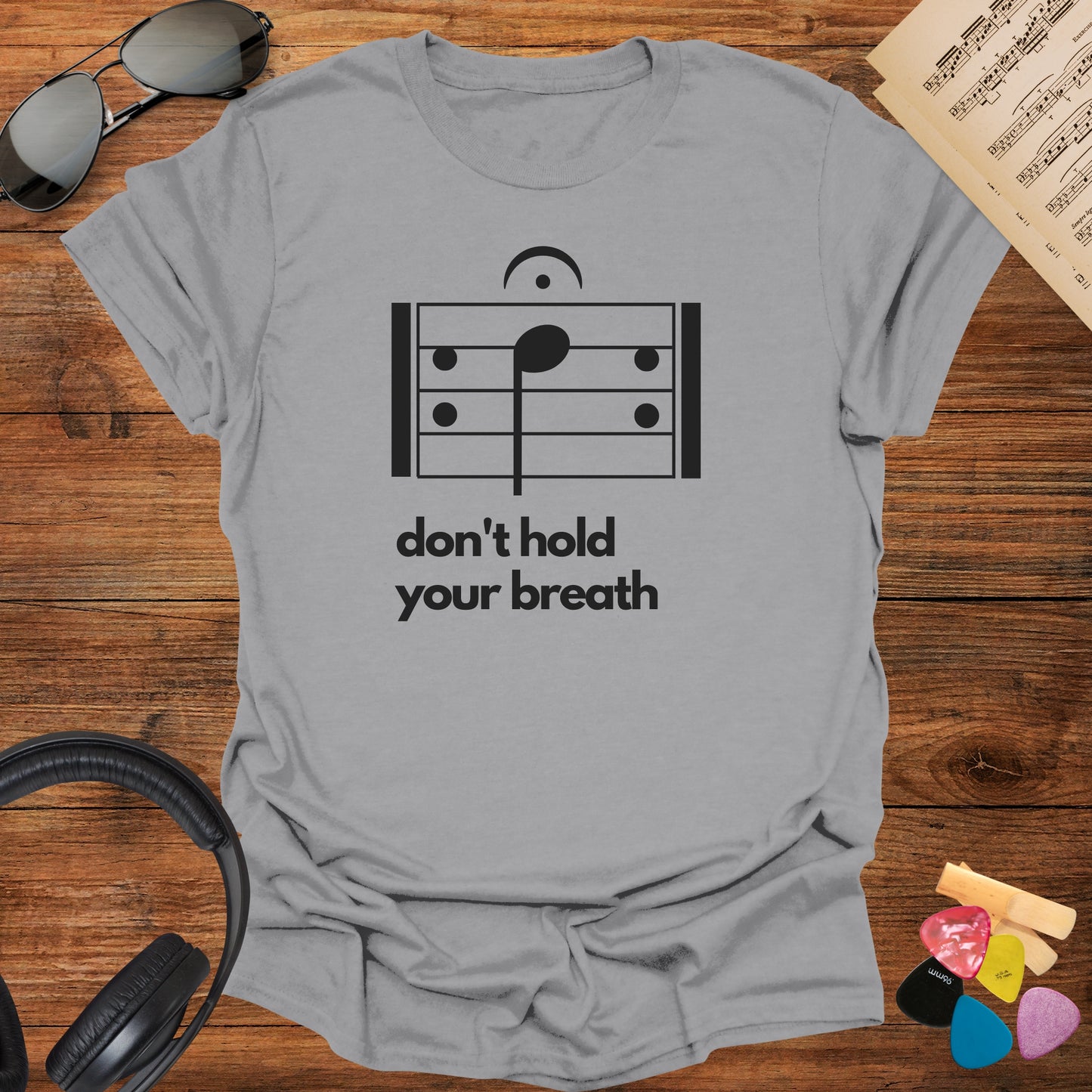 Don't Hold Your Breath Tee