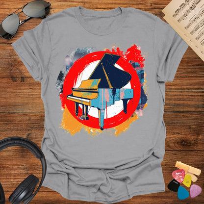 Abstract Piano T-shirt Musician Gift