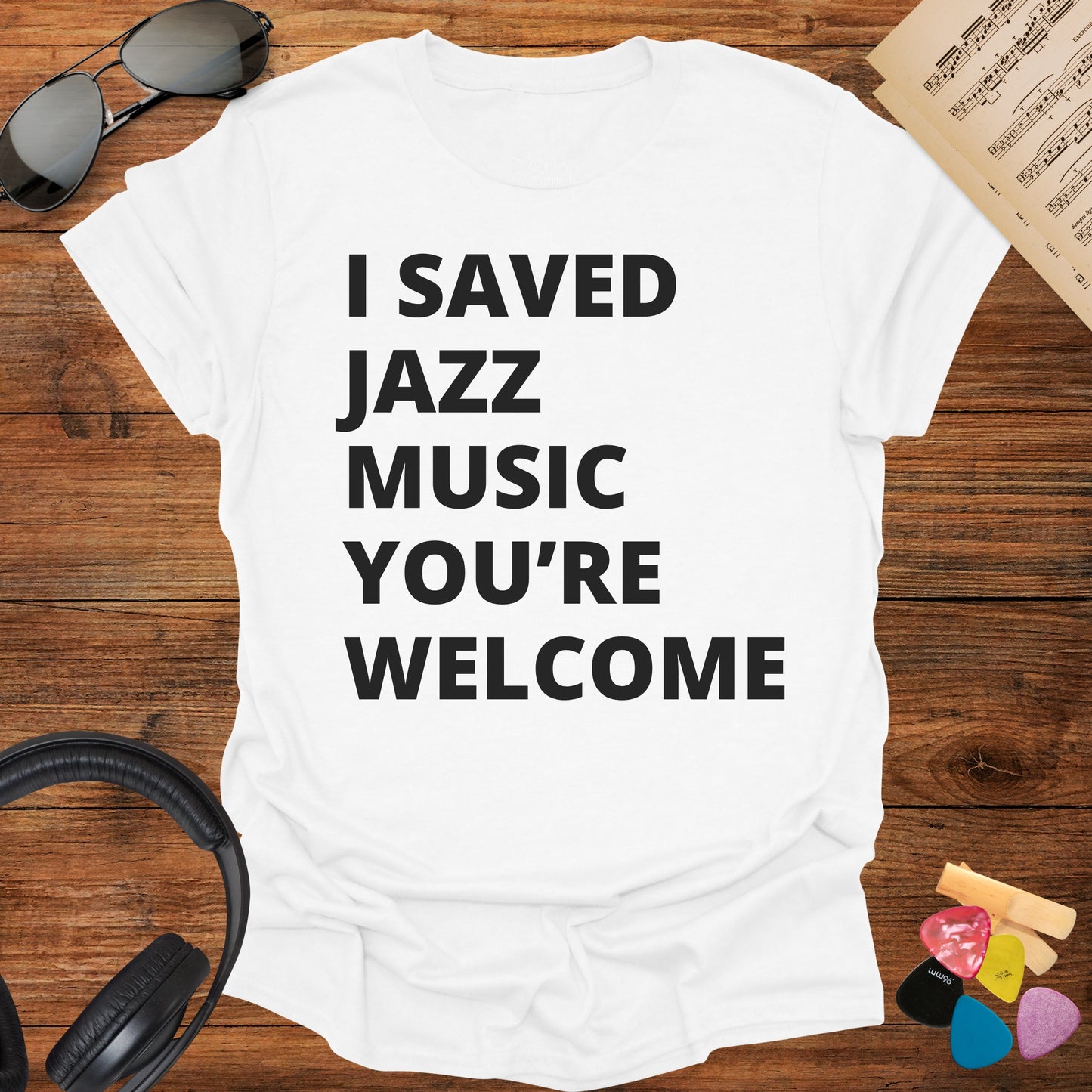 I Saved Jazz You're Welcome