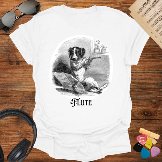 Flute Dog T-Shirt